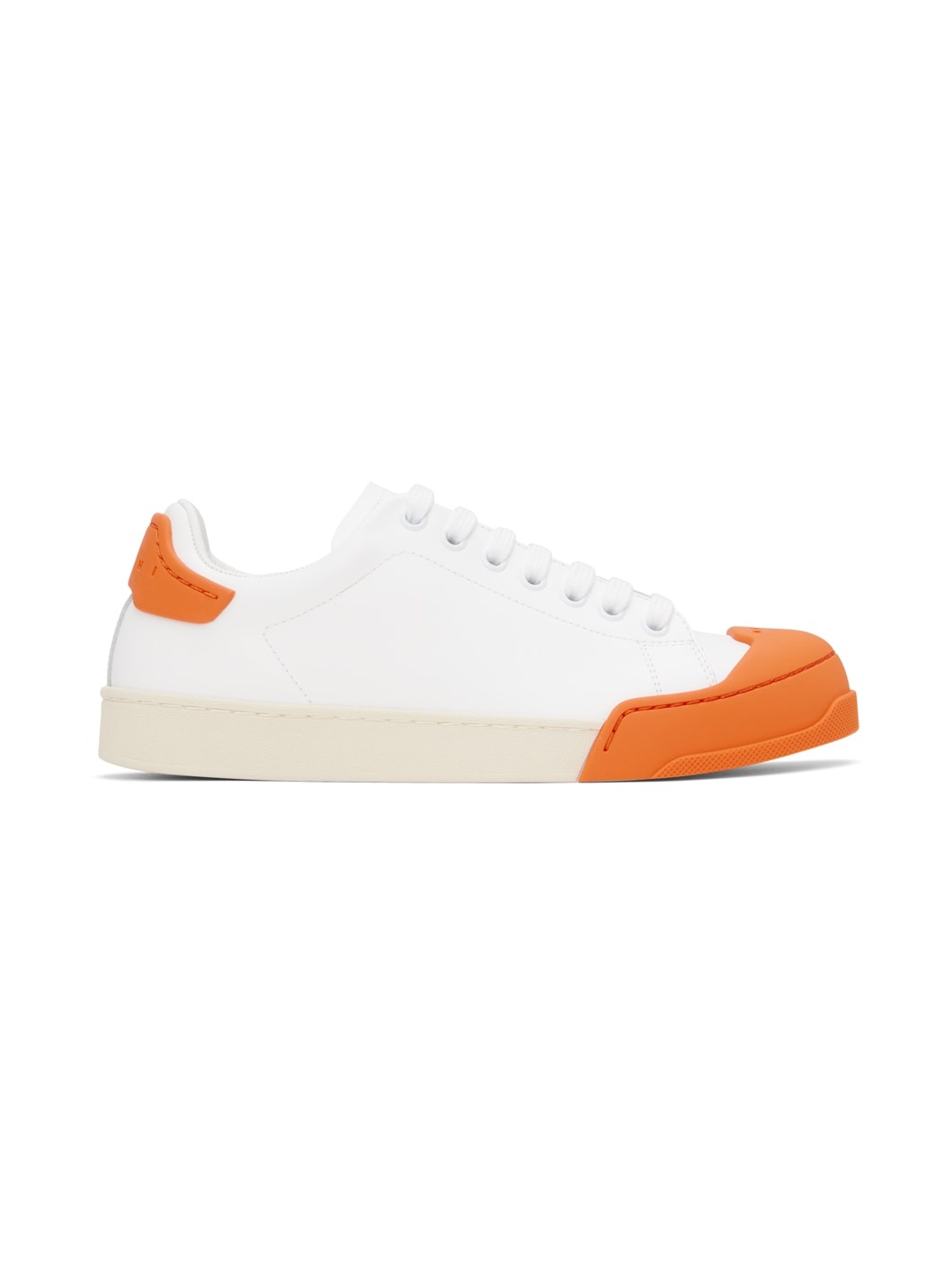 White Dada Bumper Sneakers - 1