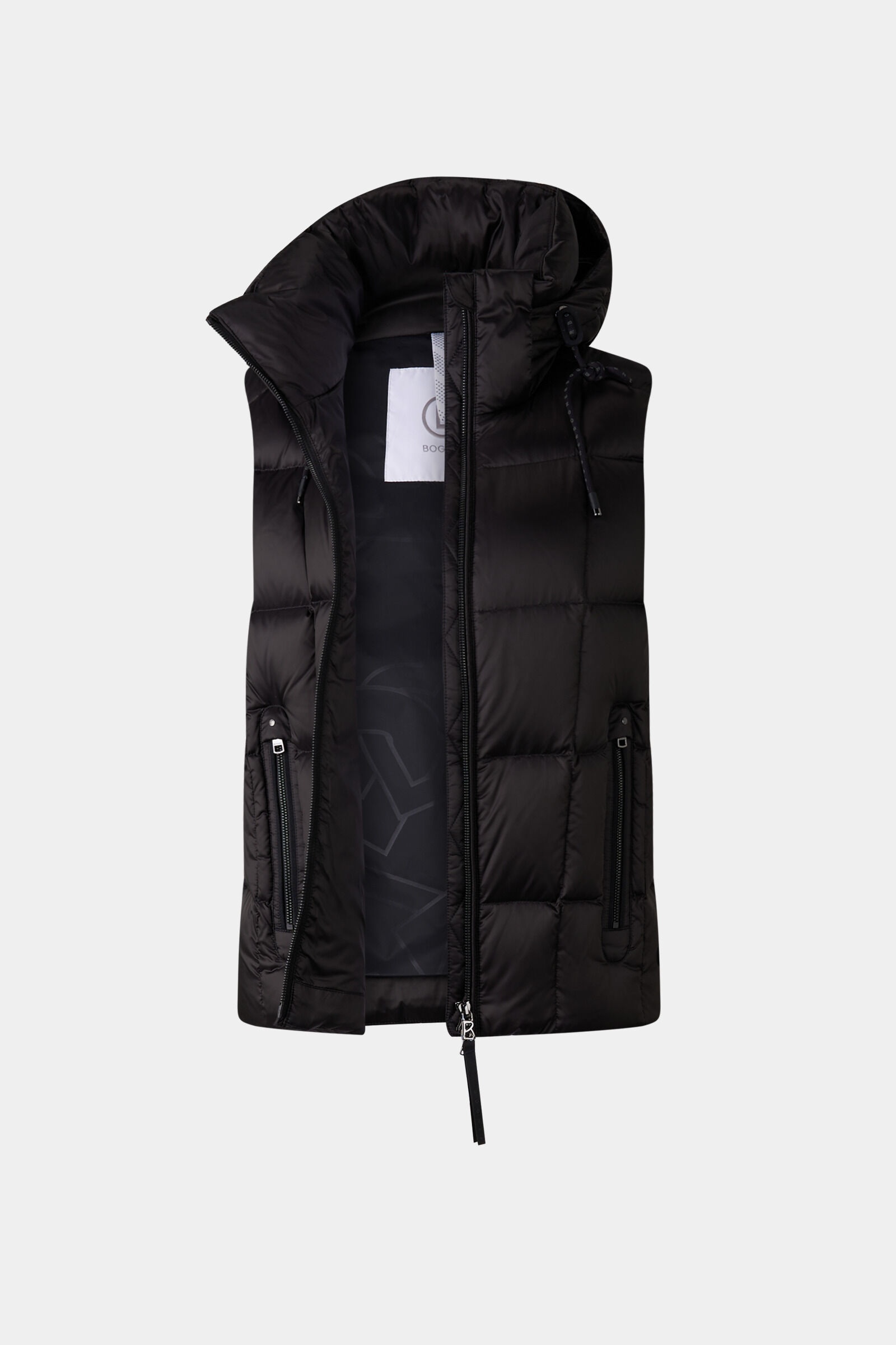 Falka Down vest in Black - 7