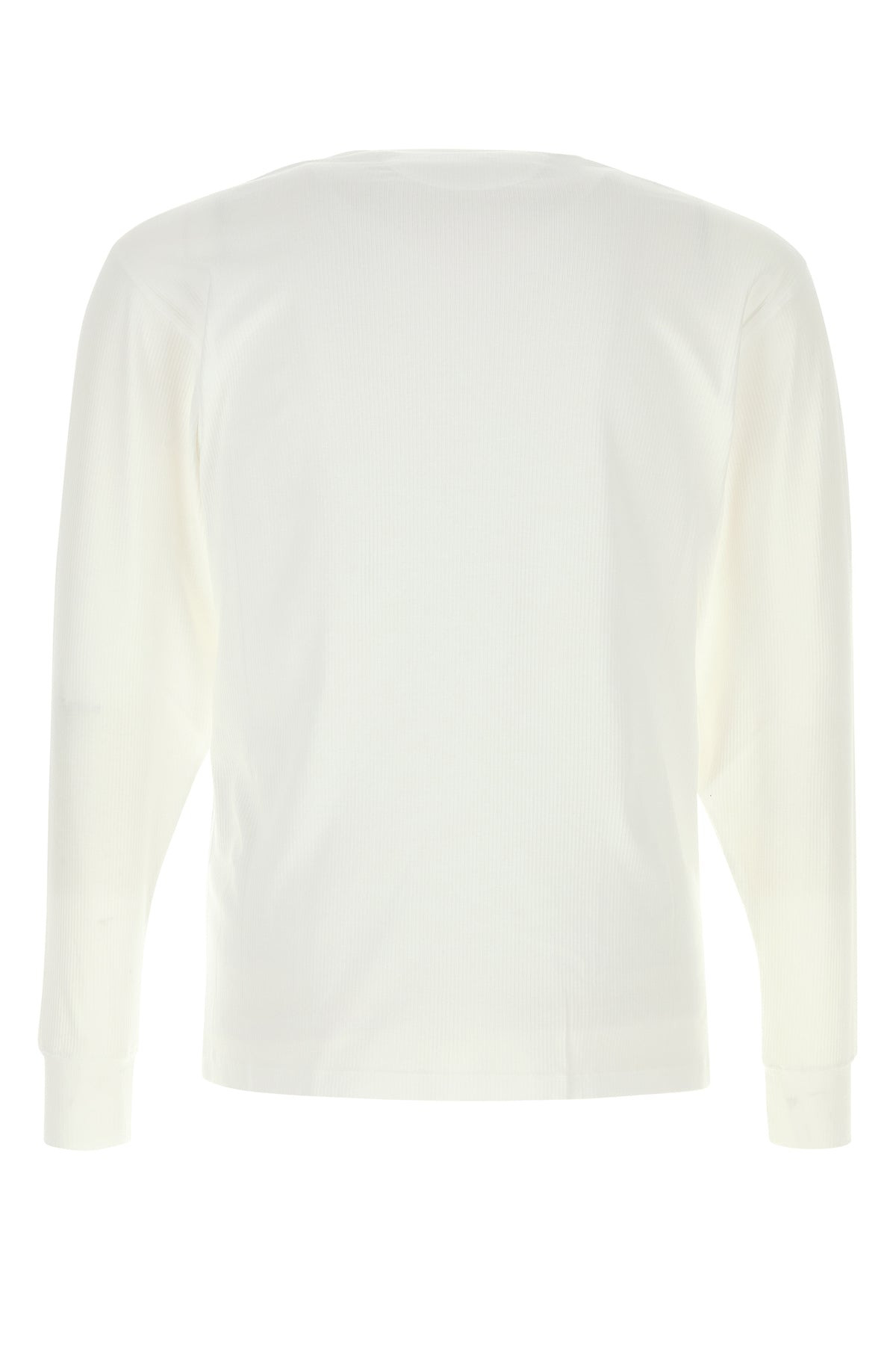White stretch cotton t-shirt - 2