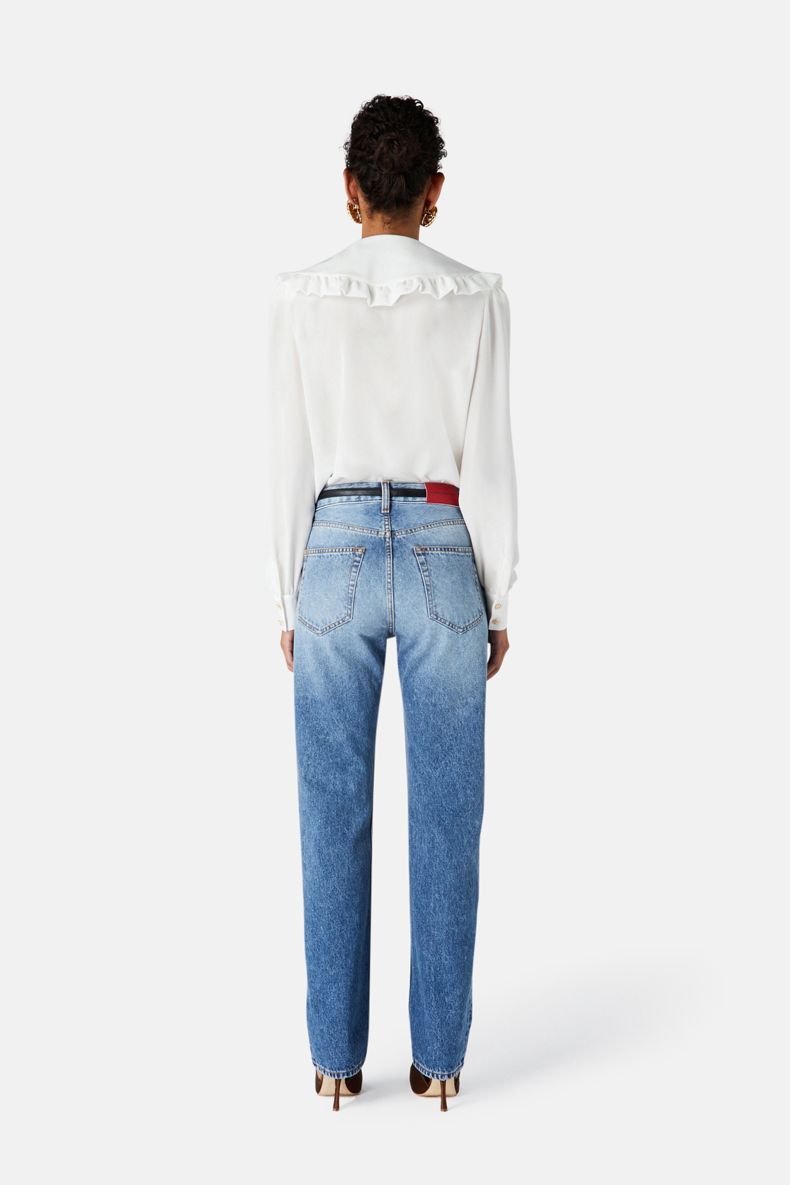 DENIM SLIM FIT PANTS - 4