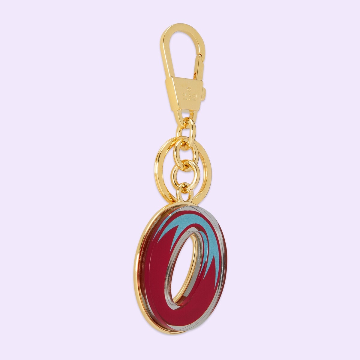 Letter O Plexiglas keychain - 3