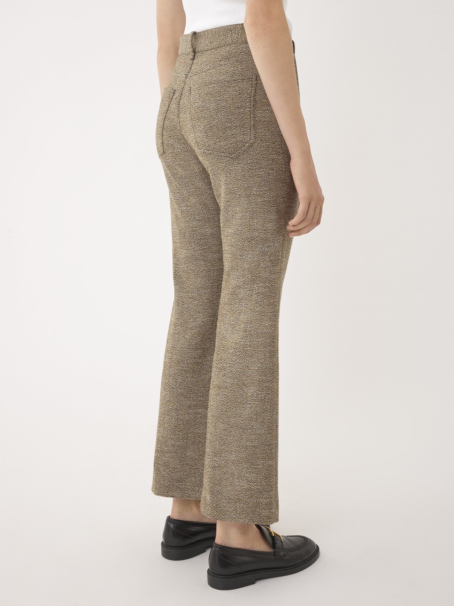 CROPPED BOOTCUT PANTS WITH MARCIE SIGNATURE - 5