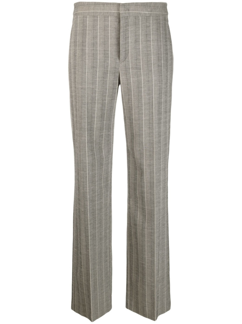 striped tailored trousers 1