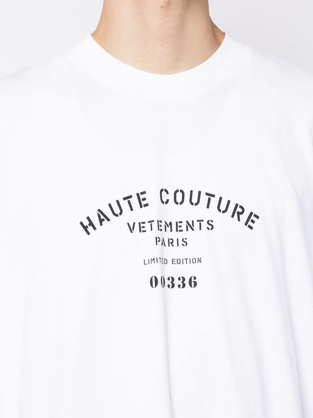 Haute Couture print T-shirt - 5