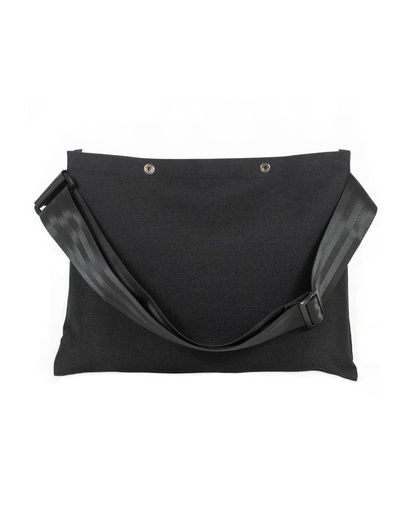 BRAIN DEAD Brain Dead x Peter Sutherland Musette Bag - Black outlook