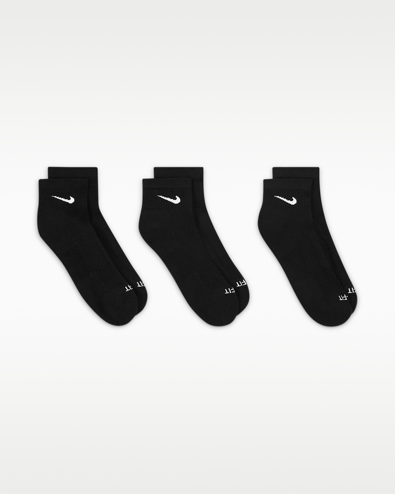 Nike Everyday Plus Cushioned Training Ankle Socks (3 Pairs) 3