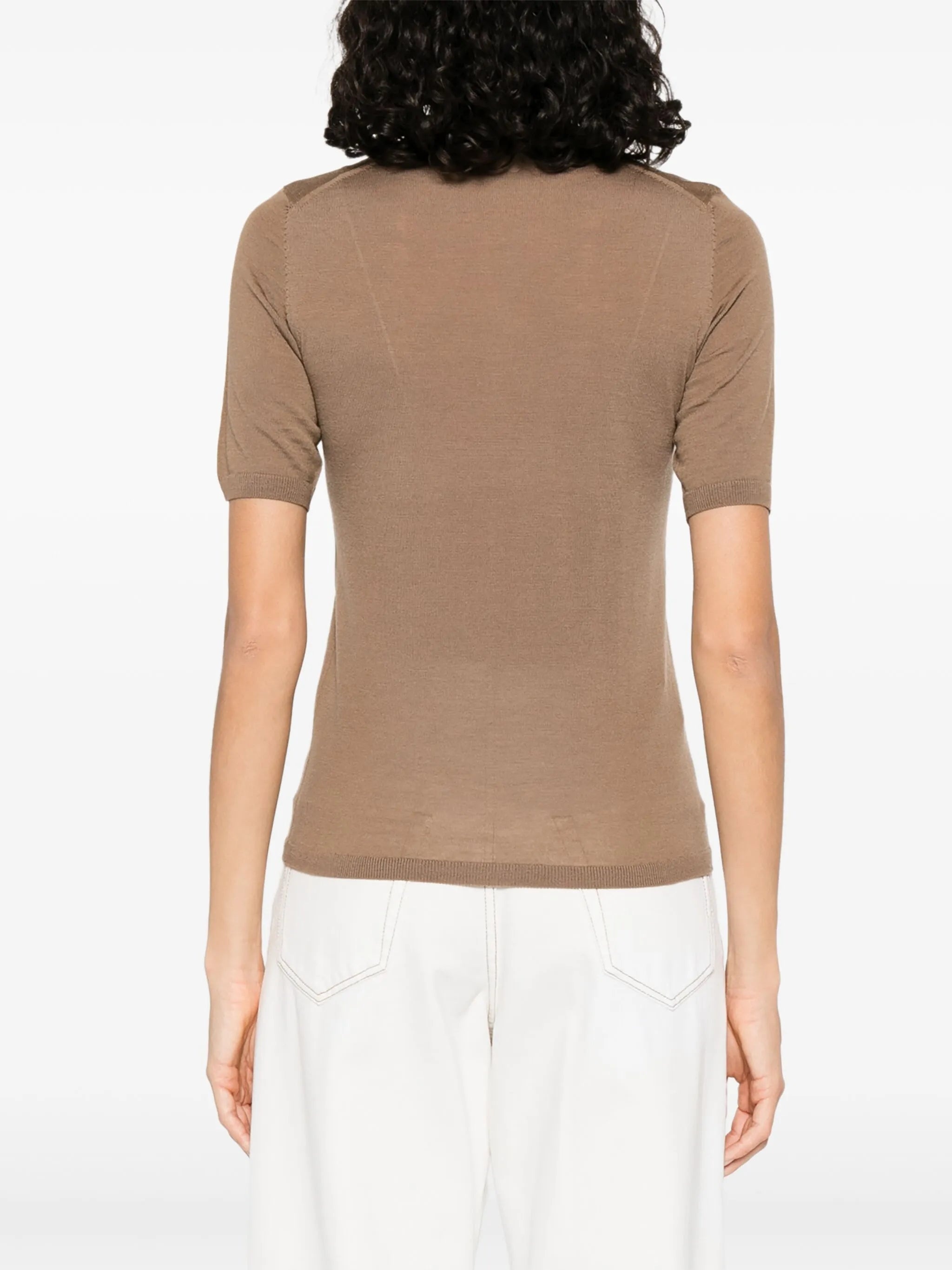 Virgin Wool T-shirt - 4