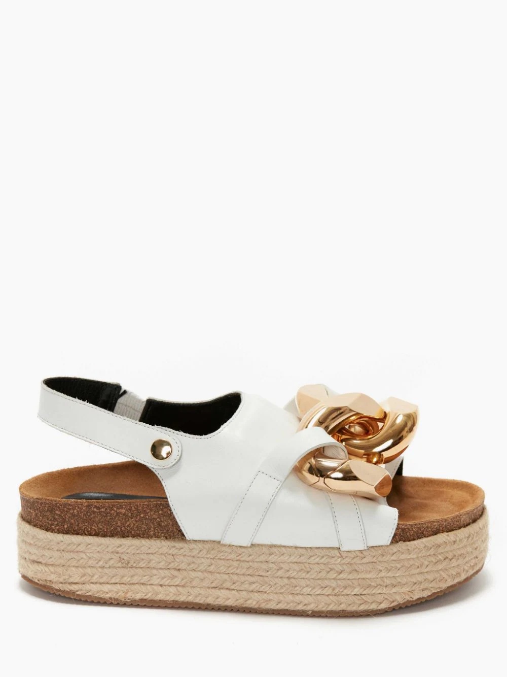 WOMEN'S CHAIN PLATFORM SANDALS - 1