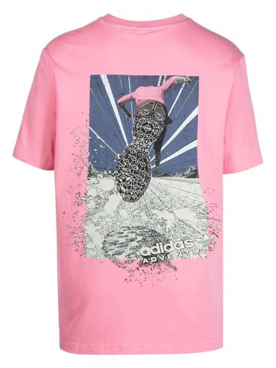 adidas Adventure Trail graphic-print T-shirt outlook