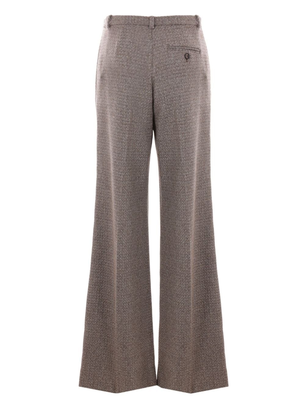 wide-leg virgin wool trousers - 2