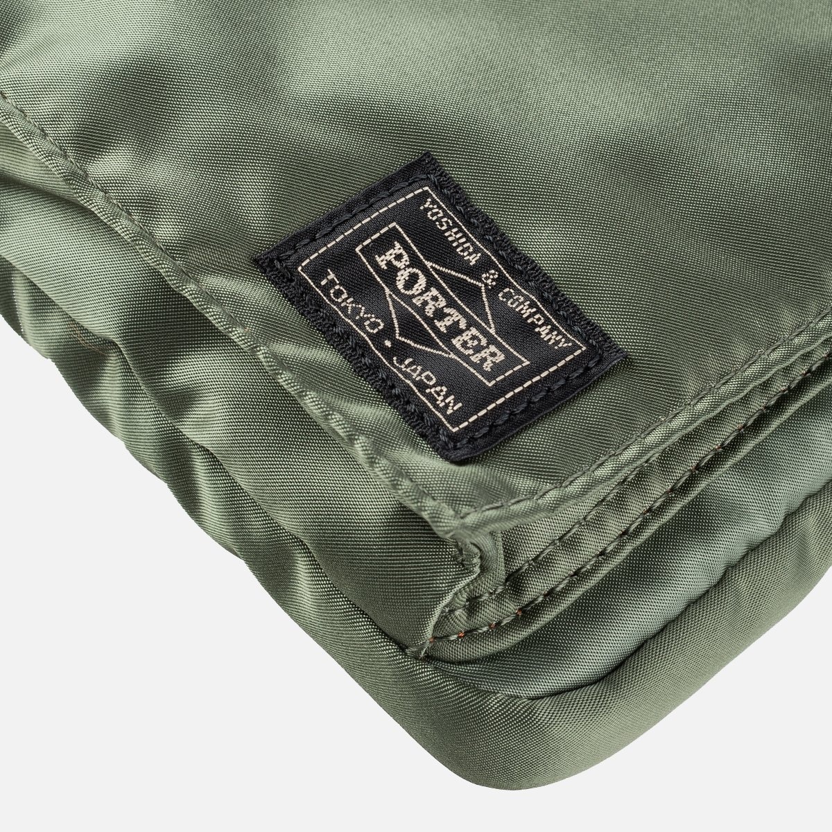 POR-DOC-GRN Porter - Yoshida & Co. - Tanker Document Case - Sage Green - 4