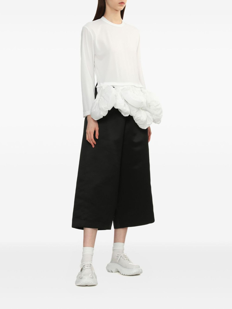 Comme Des Garçons panelled long-sleeve T-shirt outlook