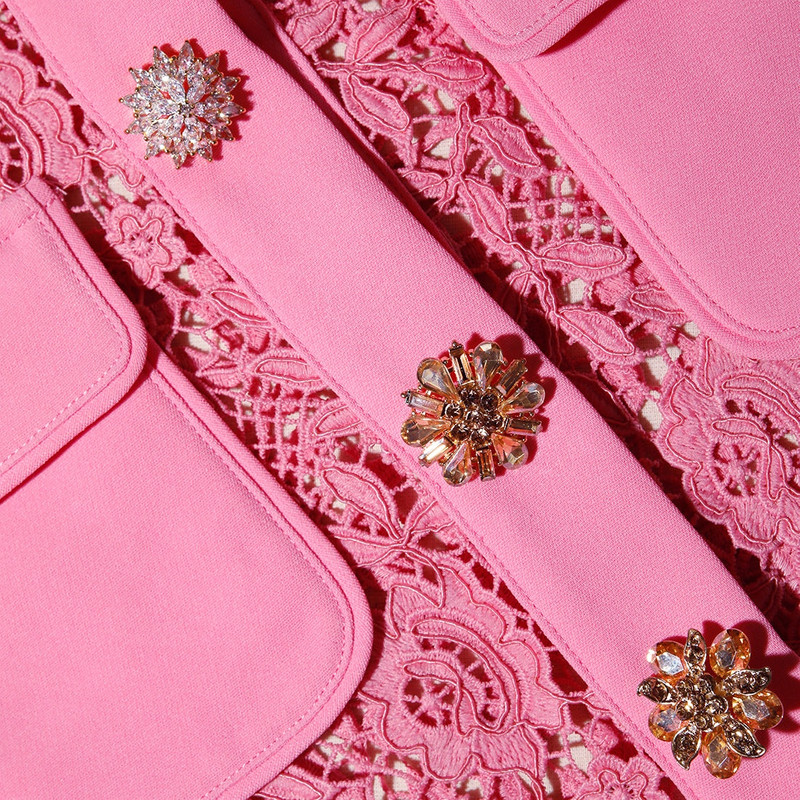 Pink Rose Lace Top 6