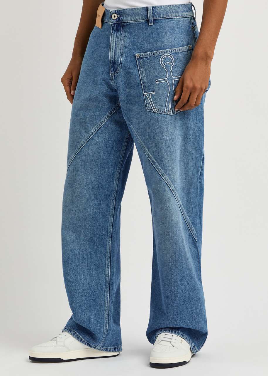 JW Anderson Twisted Wide-leg Jeans - 2