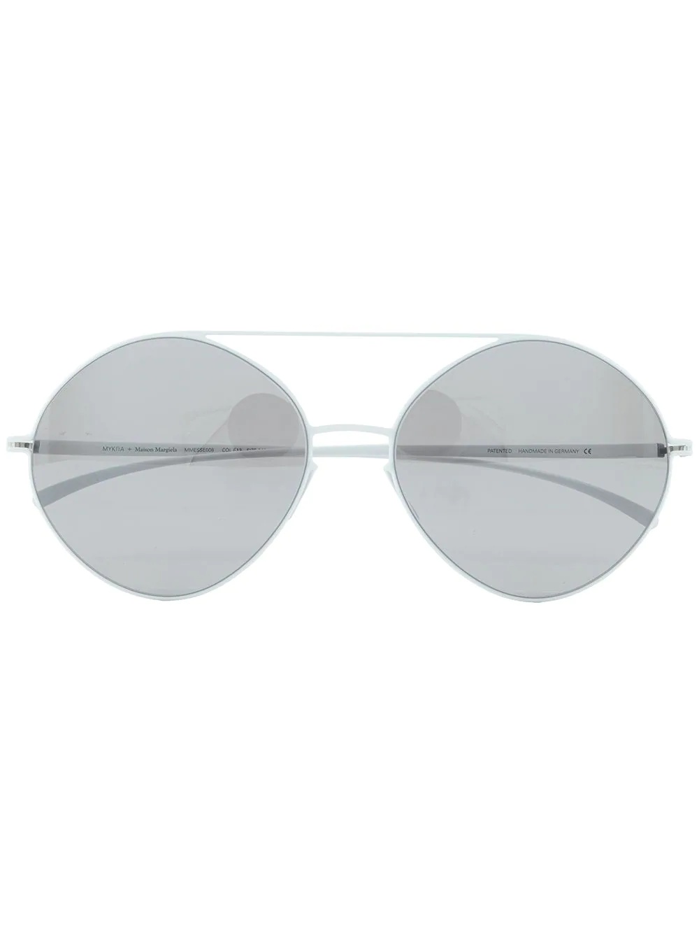 round-frame sunglasses - 1