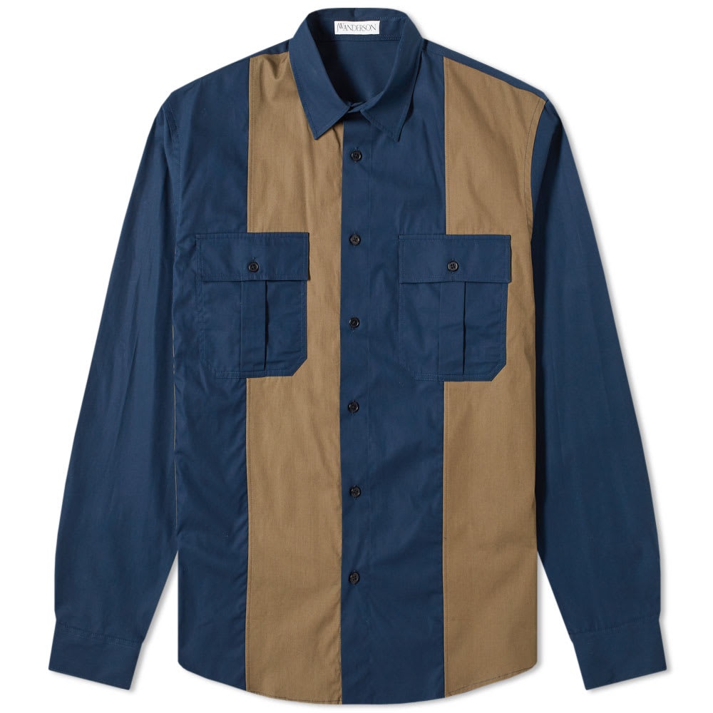 JW Anderson Stripe Overshirt - 1