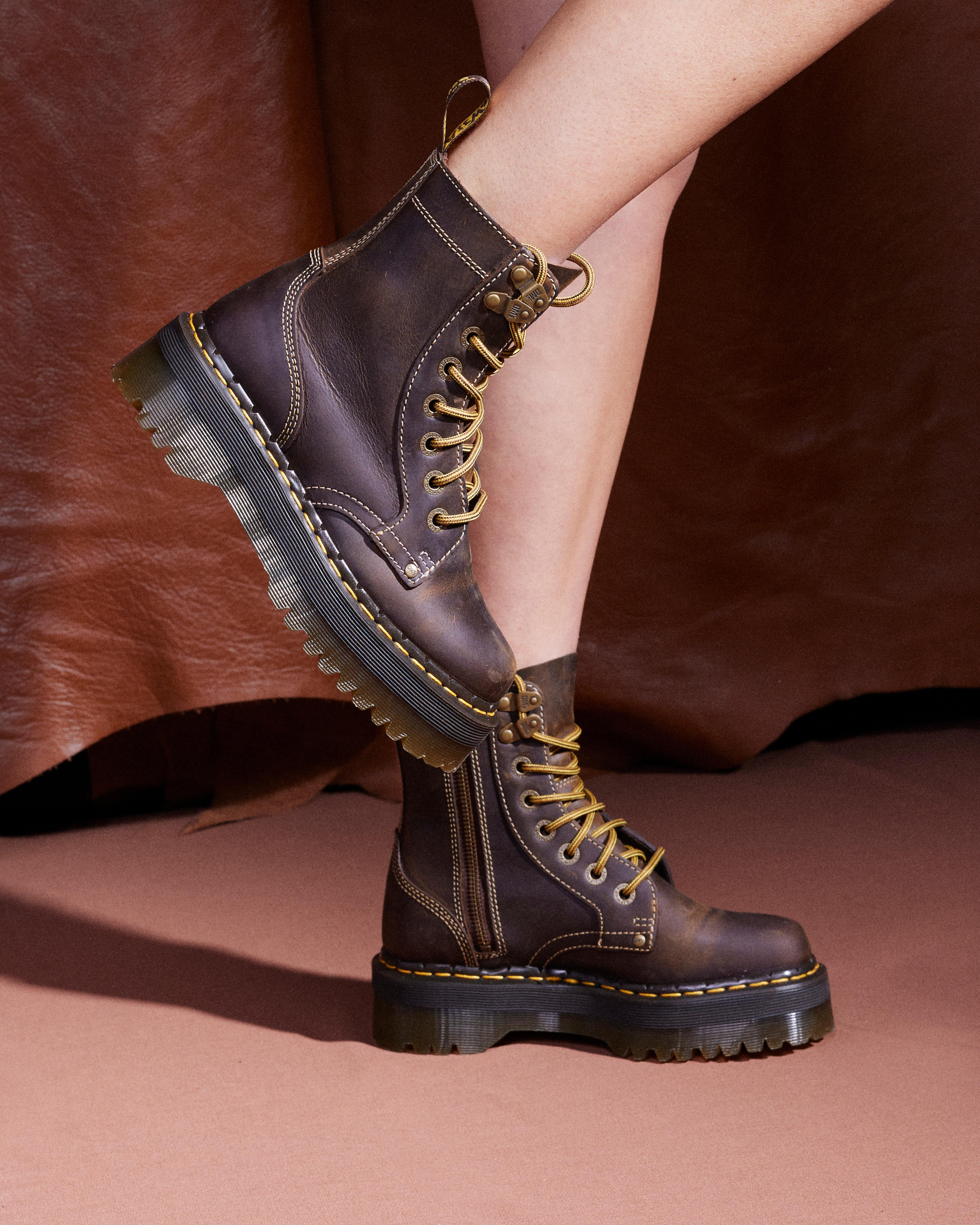 Jadon Boot Arc Crazy Horse Platforms - 3