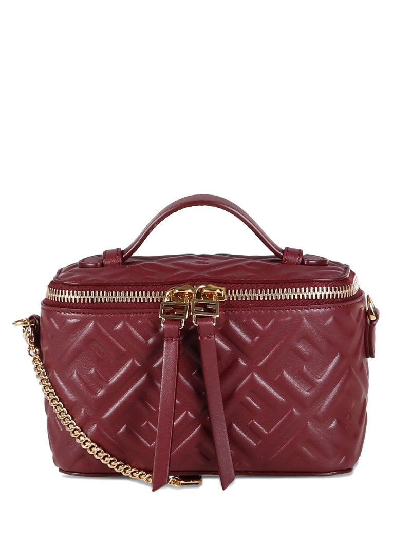 Fendi Vanity FF-logo Leather Mini Bag 1
