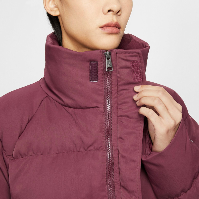 Jordan (WMNS) Air Jordan Windproof Warm Cotton Jacket 'Purple' DR0547-645 outlook