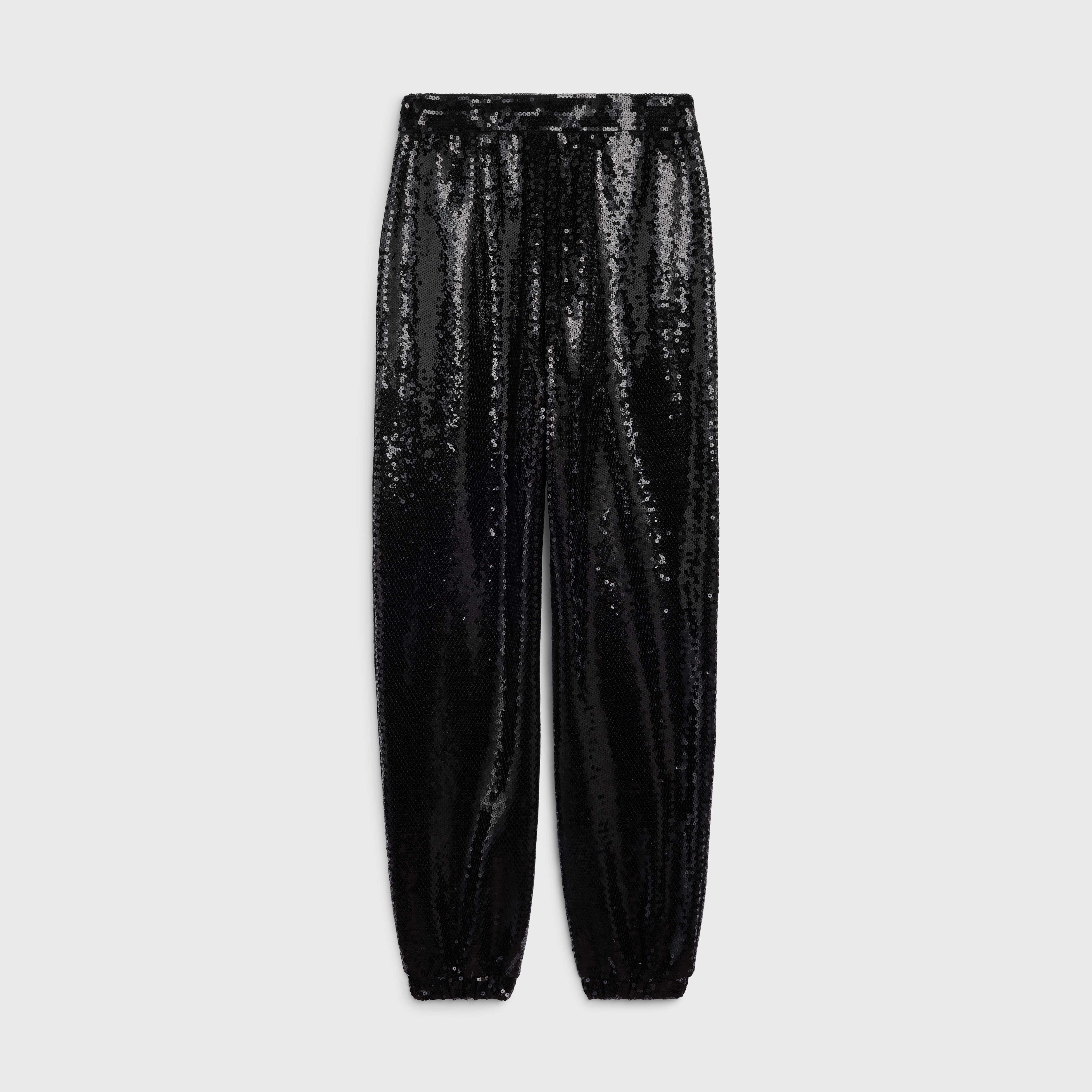EMBROIDERED TRACK PANTS IN COTTON AND CASHMERE - 2