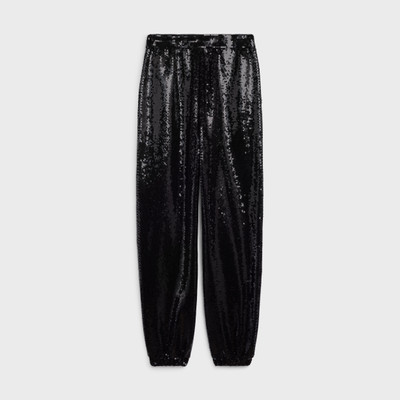 CELINE EMBROIDERED TRACK PANTS IN COTTON AND CASHMERE outlook