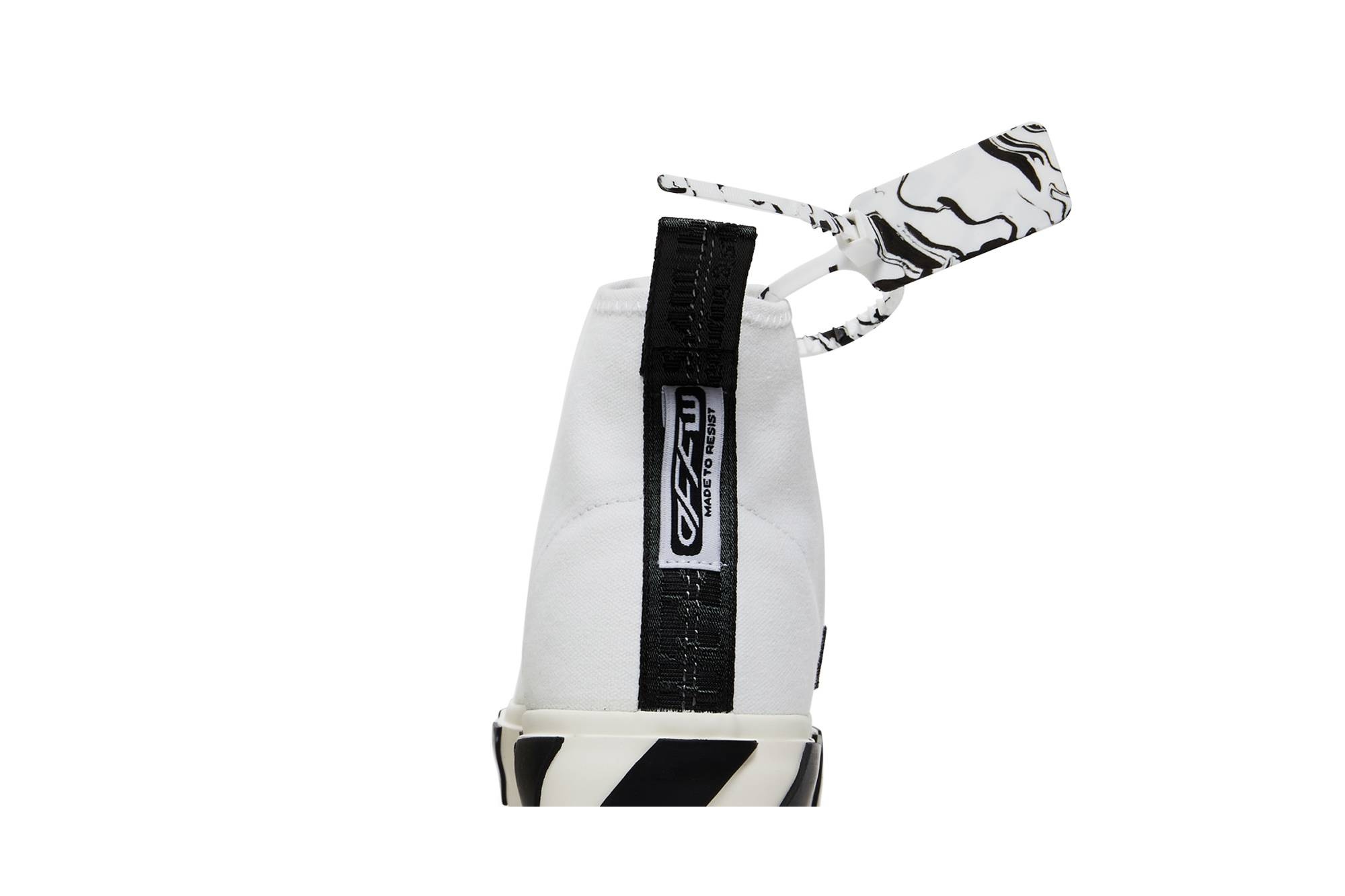 Off-White Vulc Sneaker Mid 'White Black' - 7