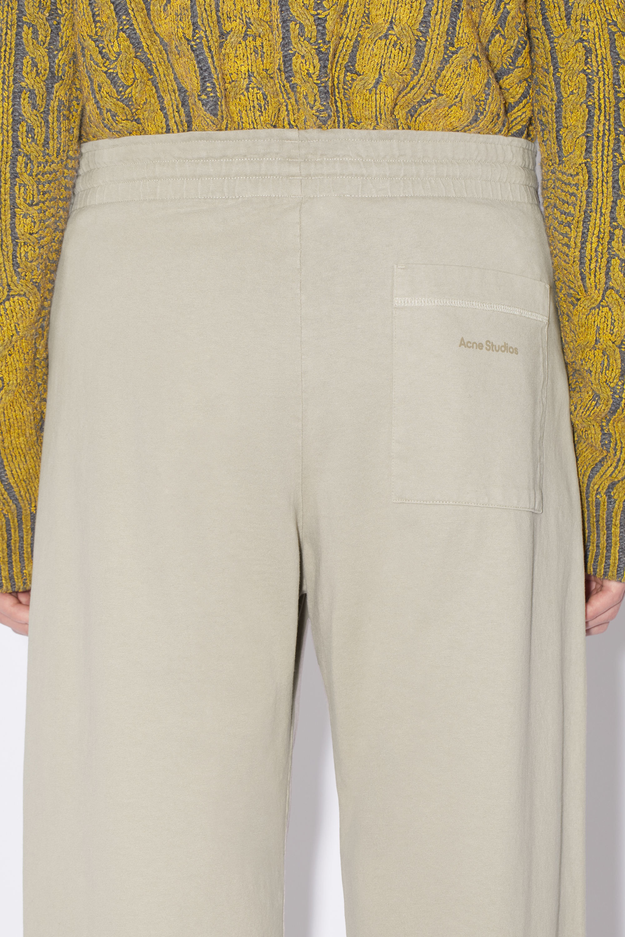Logo sweatpants - Oyster grey - 5