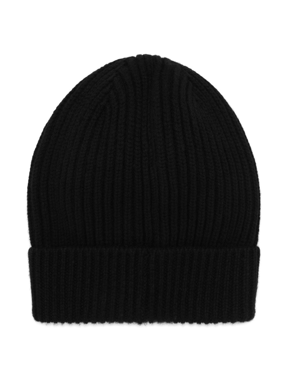 ribbed-knit turn-up beanie - 2