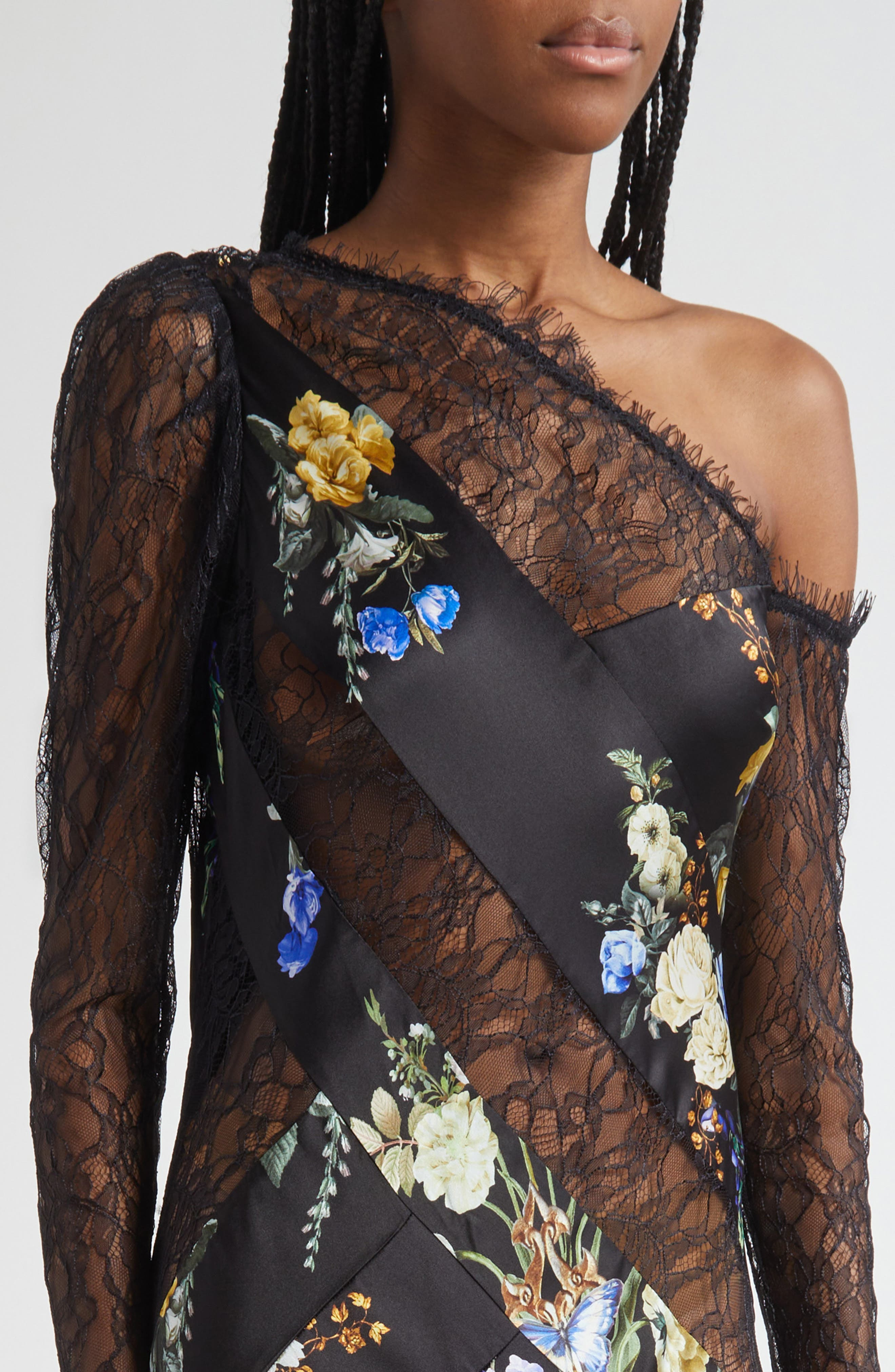 Camilla Ottoman Elegance Splice Long Sleeve Maxi Dress at Nordstrom - 4