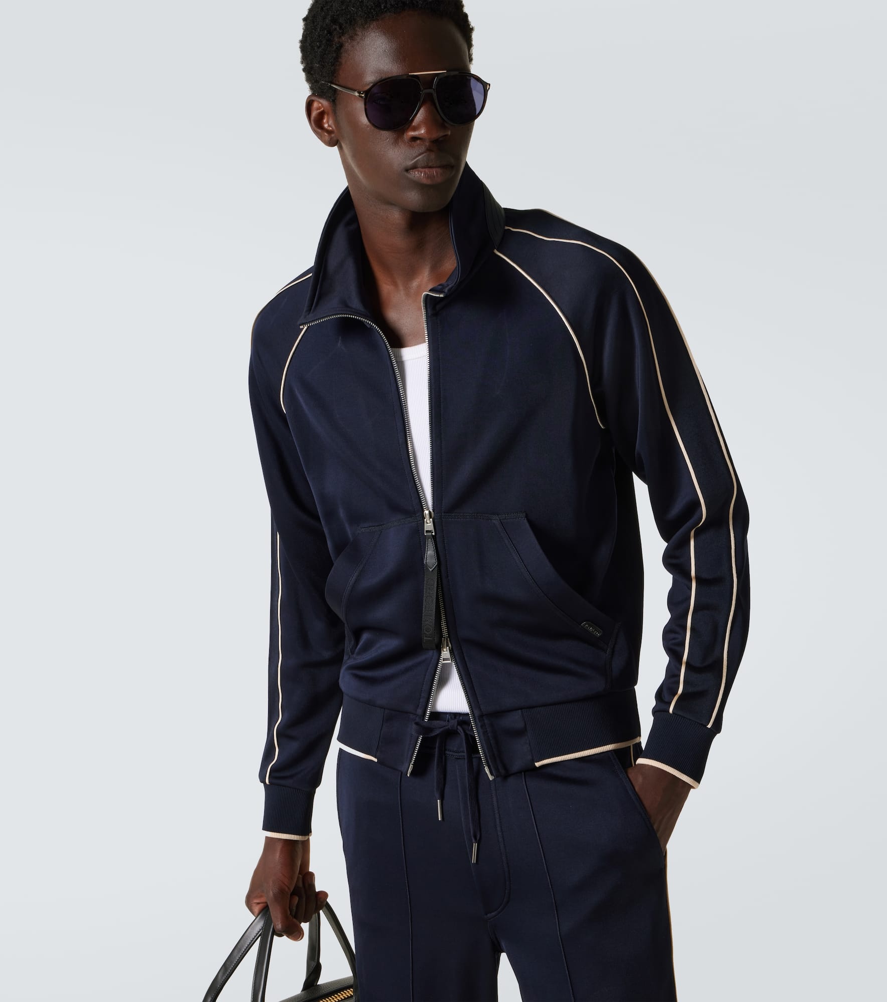 Jersey track jacket - 5
