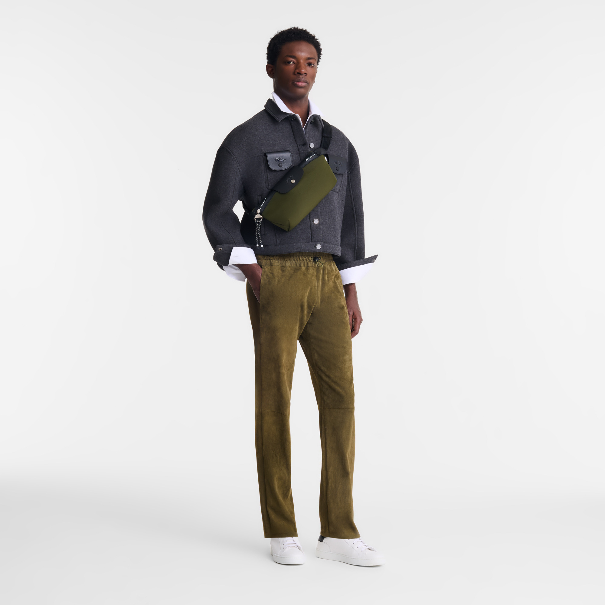 Le Pliage Energy M Belt bag Khaki - Canvas - 2