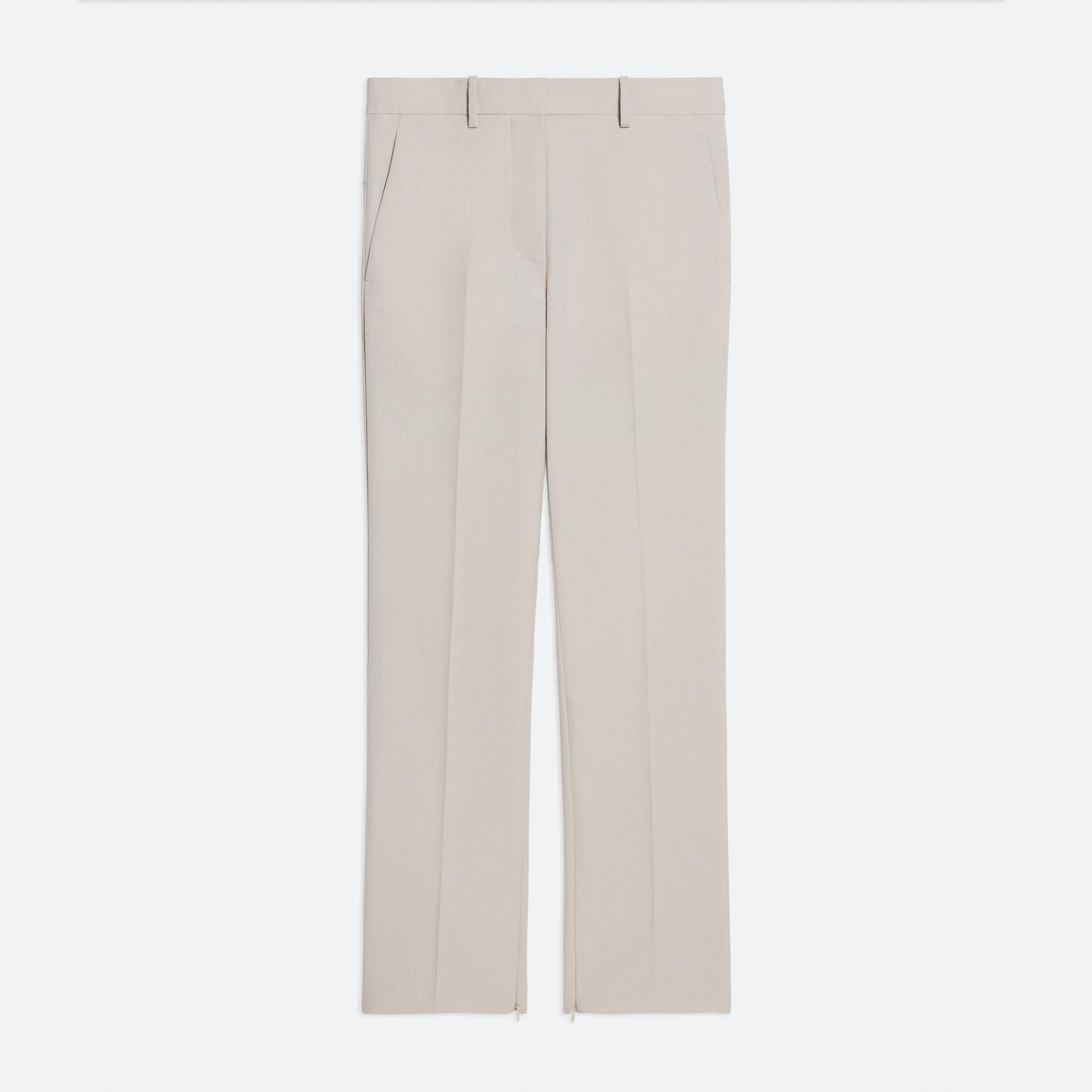 SLIM VIRGIN WOOL TROUSER - 1