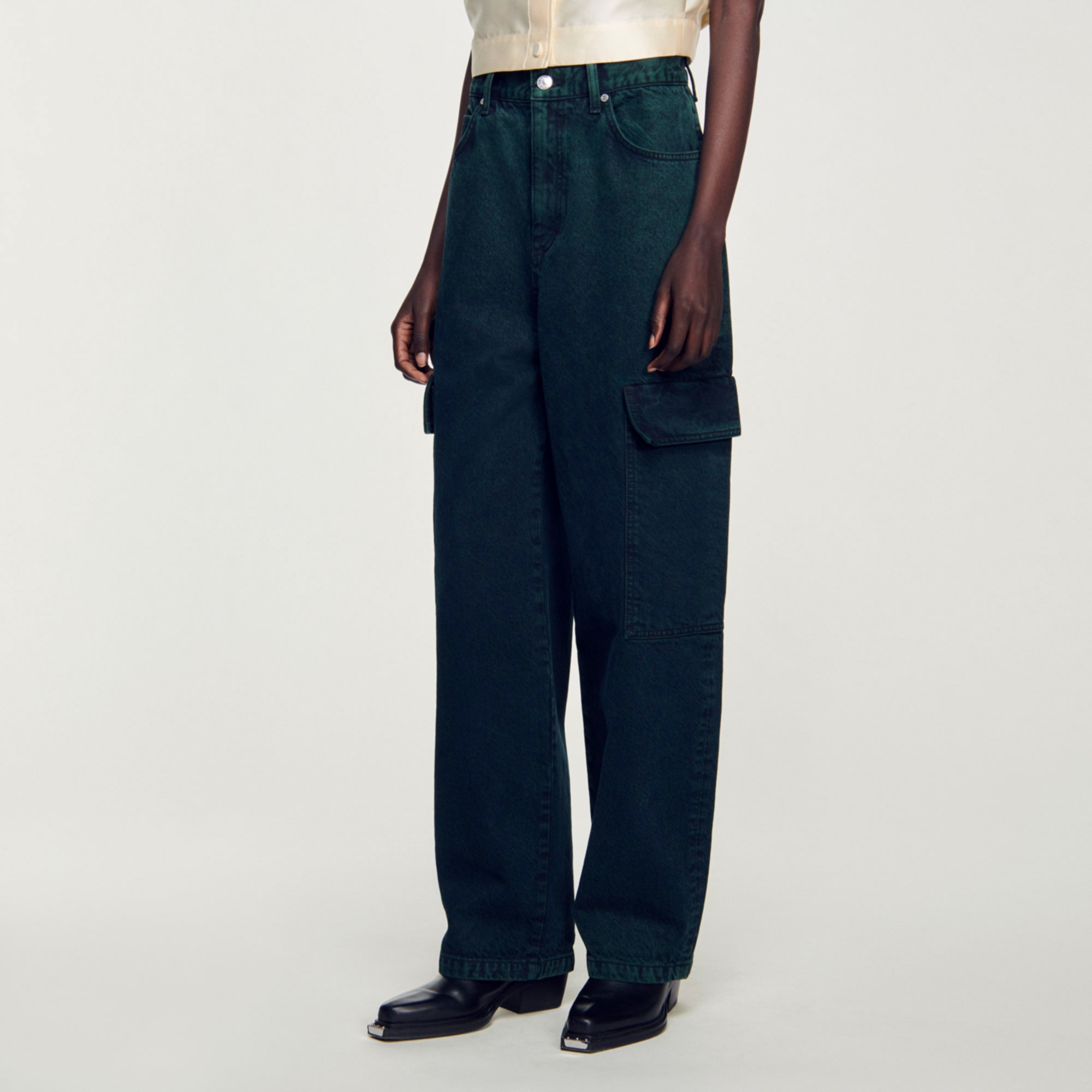 Oversized cargo jeans - 5