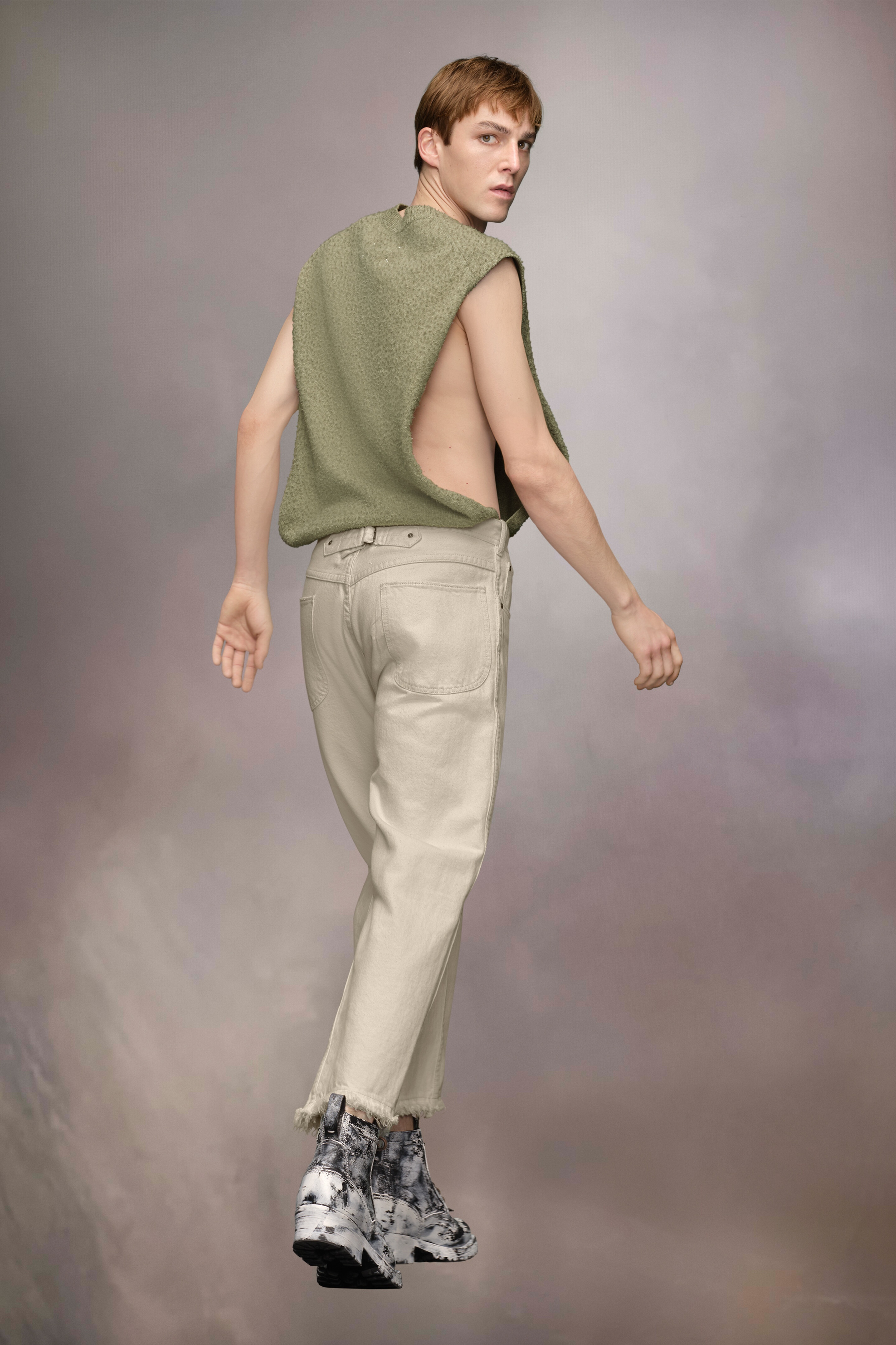 Frayed jeans - 5