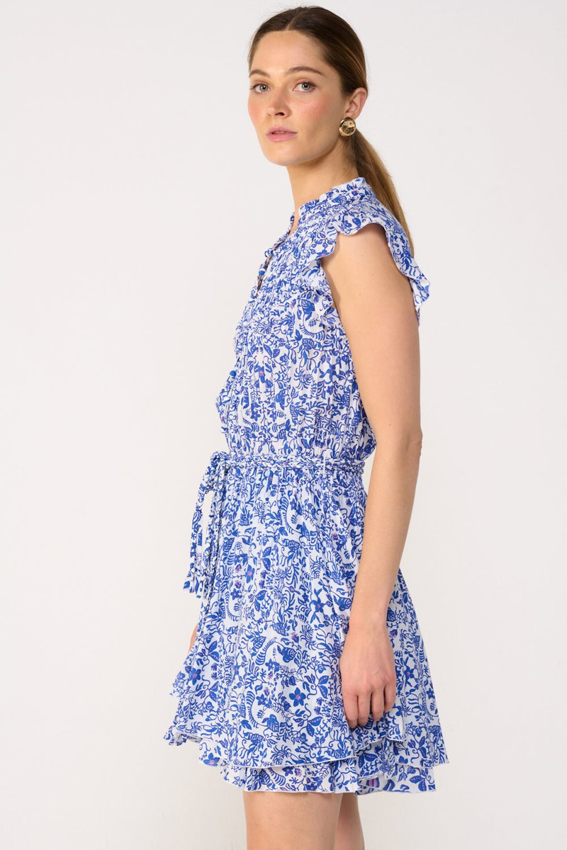 Mini Dress Callie - Blue Tiare 4