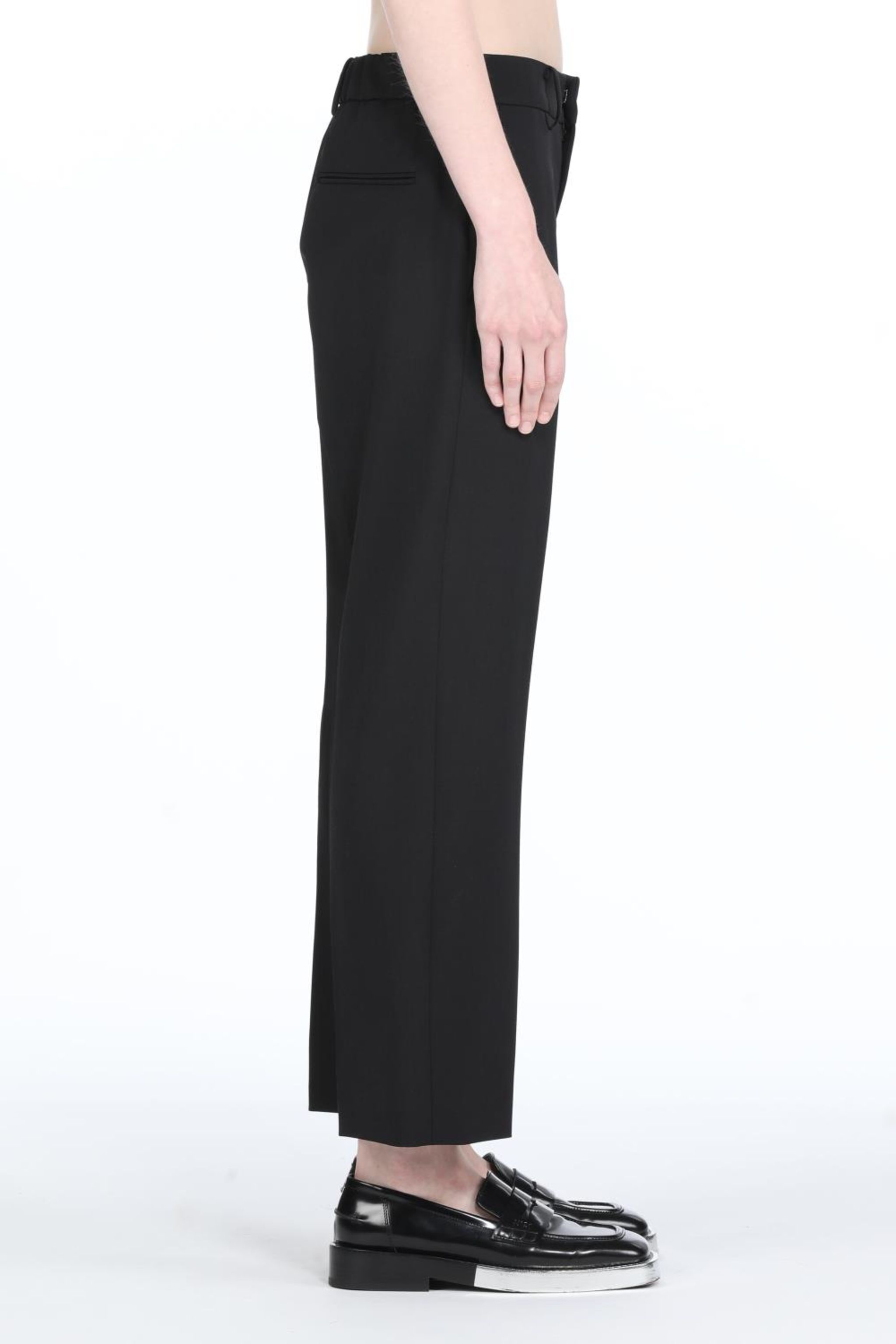 CROPPED STRAIGHT-LEG PANTS - 3