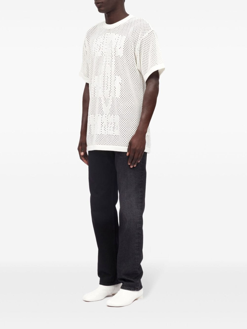 intarsia-knit cotton T-shirt 6