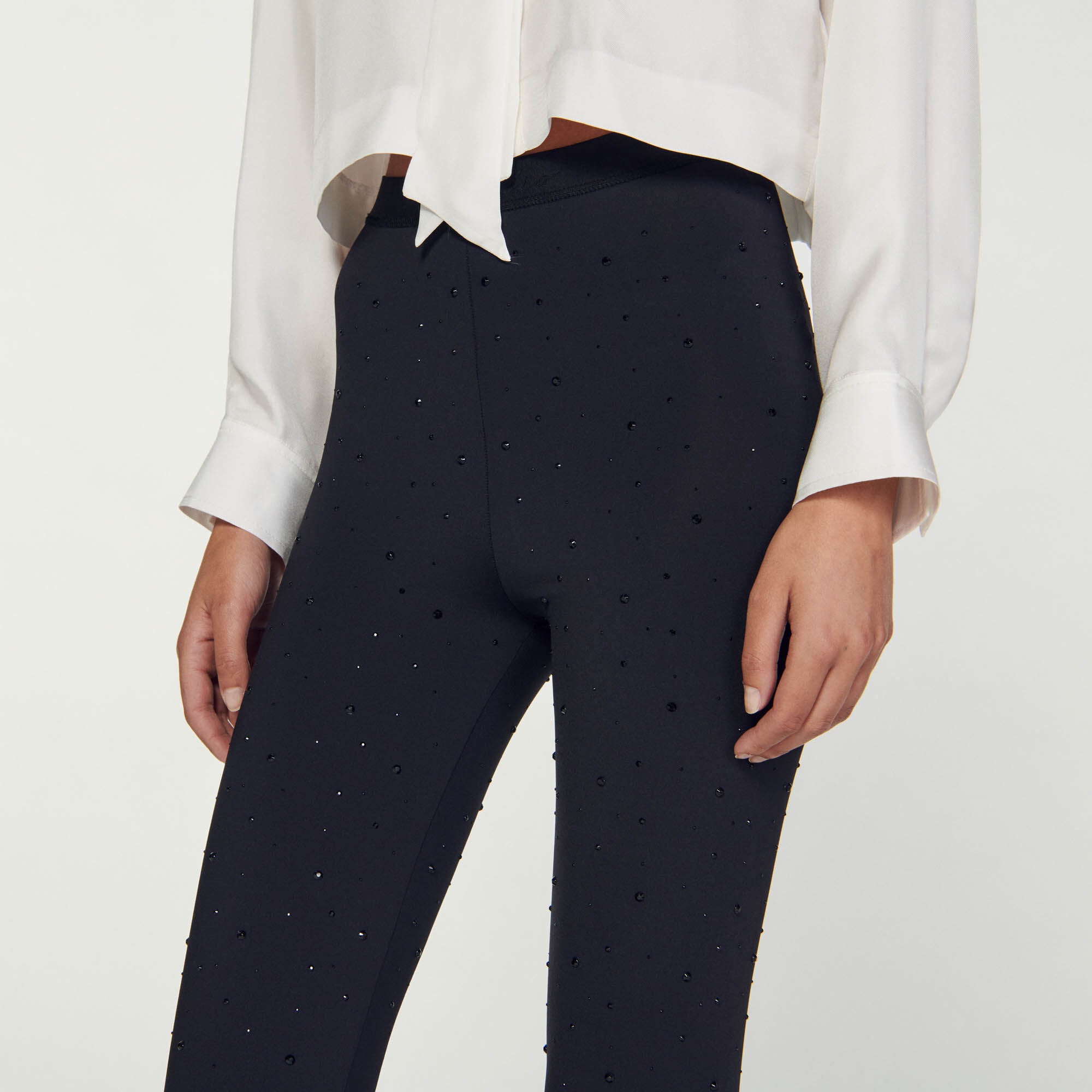 RHINESTONE LEGGINGS - 4
