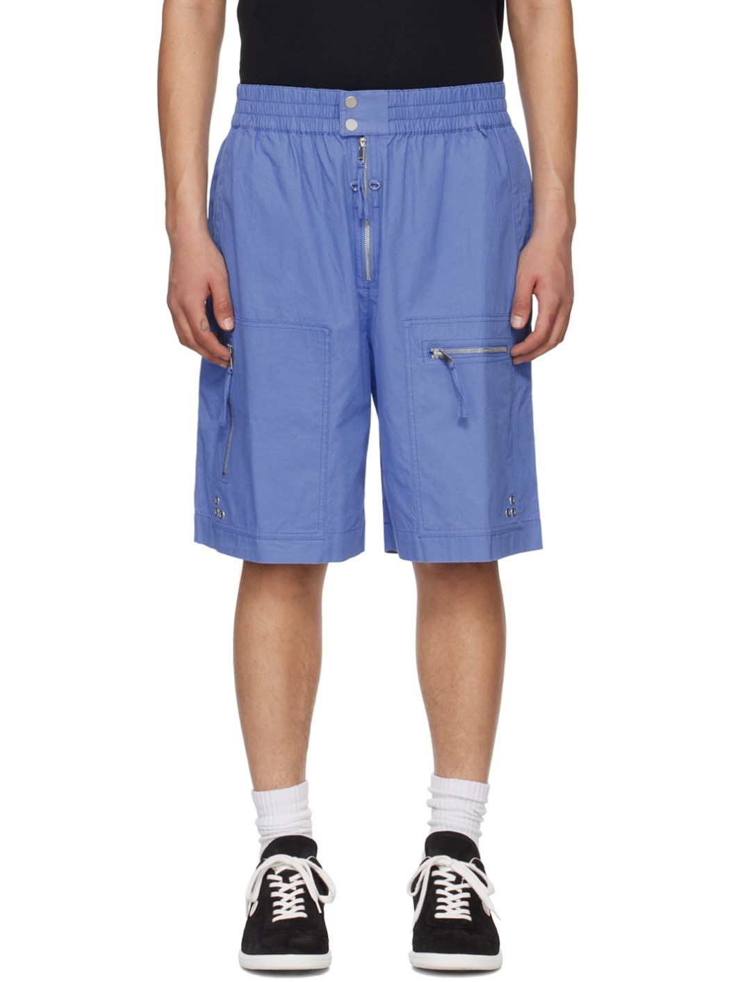 Blue Nahlan Shorts - 1