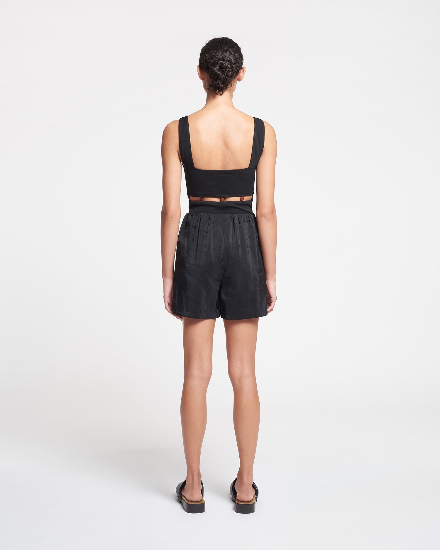 Beaded Mesh-Jersey Bodysuit - 4