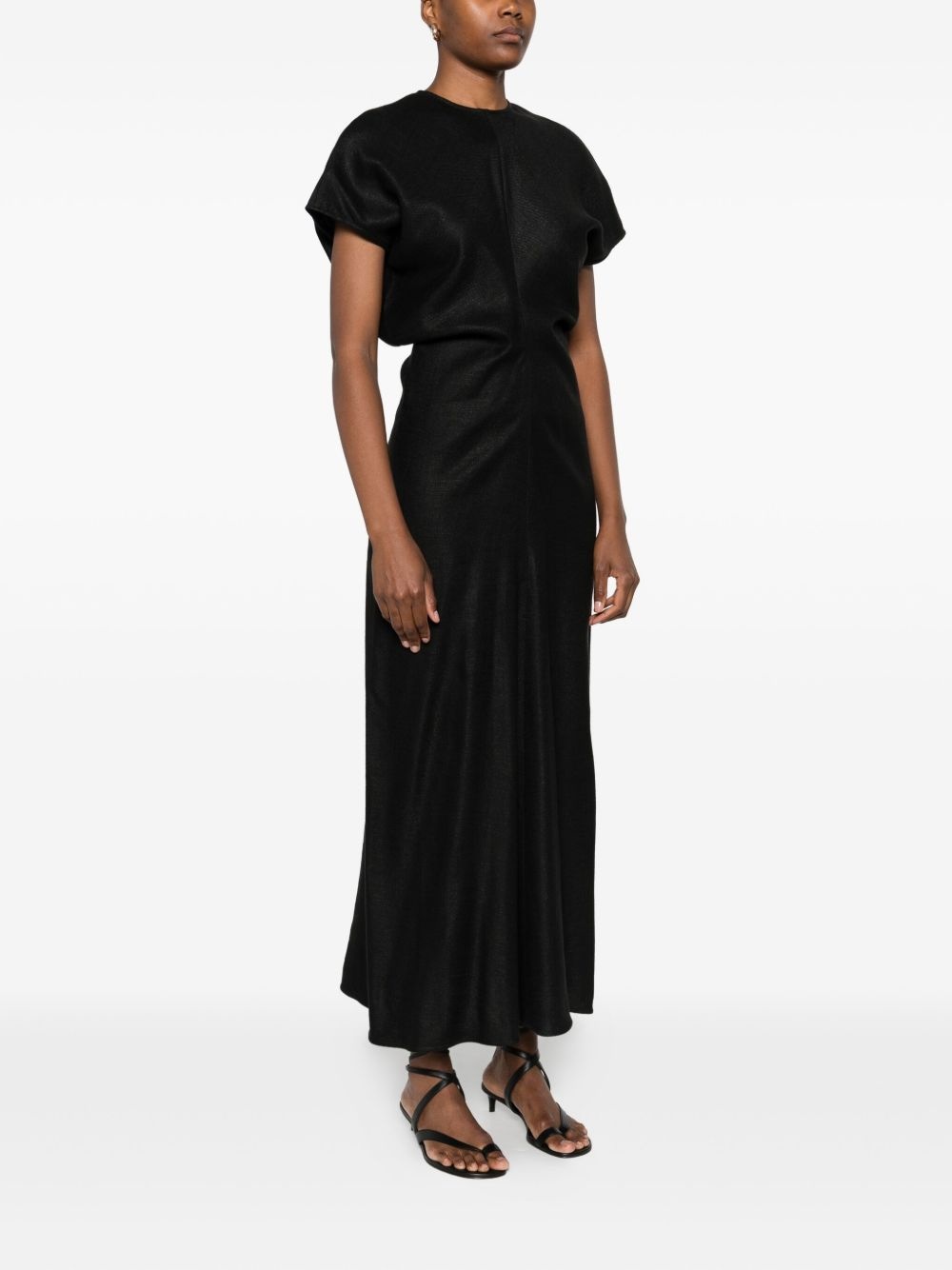 slouch-waist maxi dress - 3