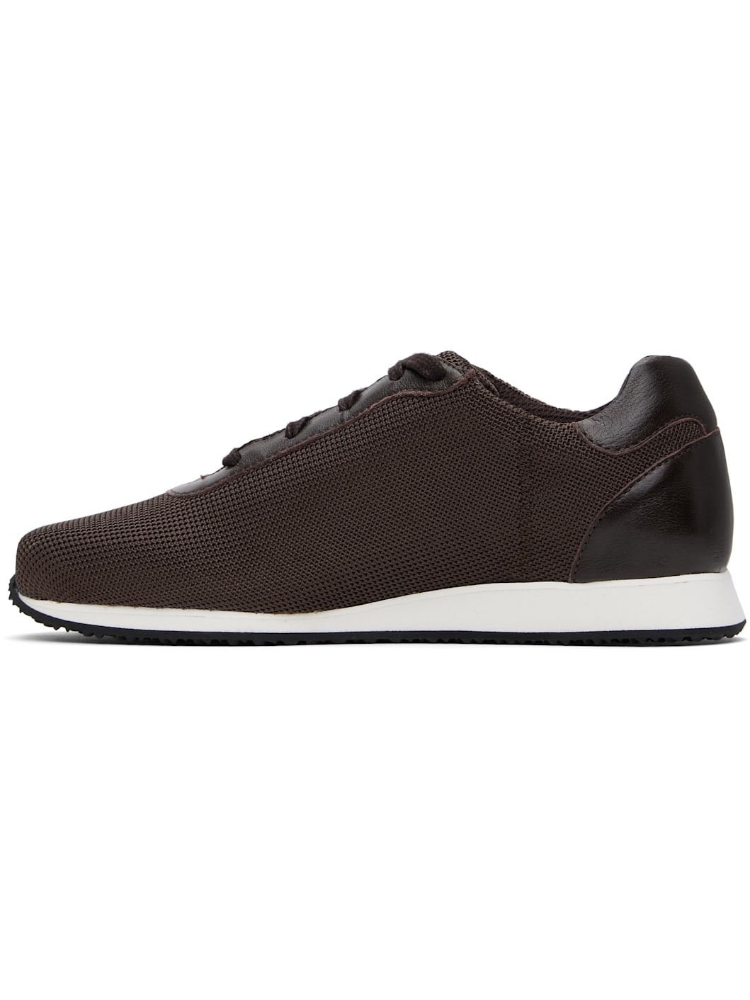 Brown Blunt Runner Sneakers - 3
