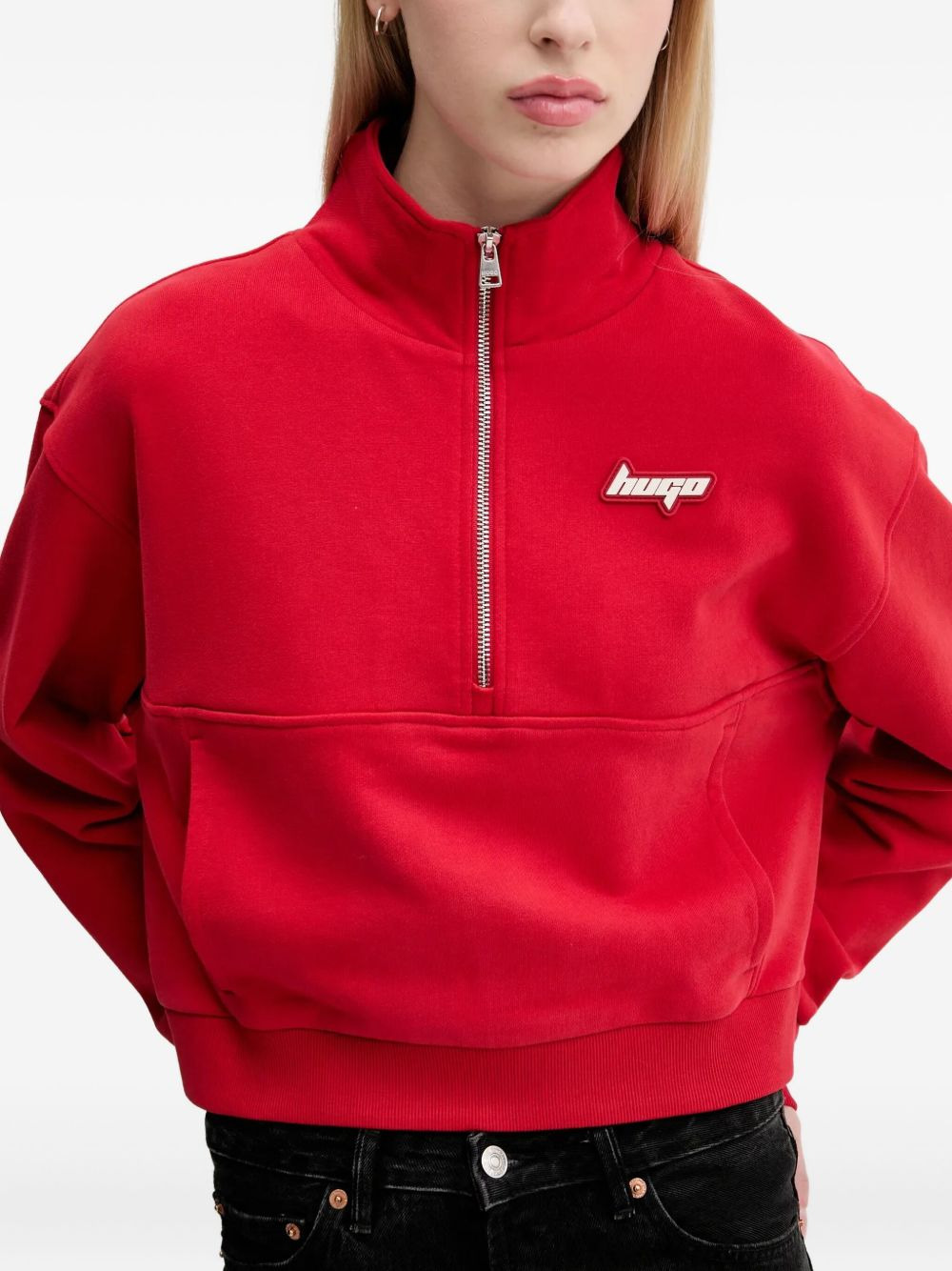 logo-detail sweatshirt - 5