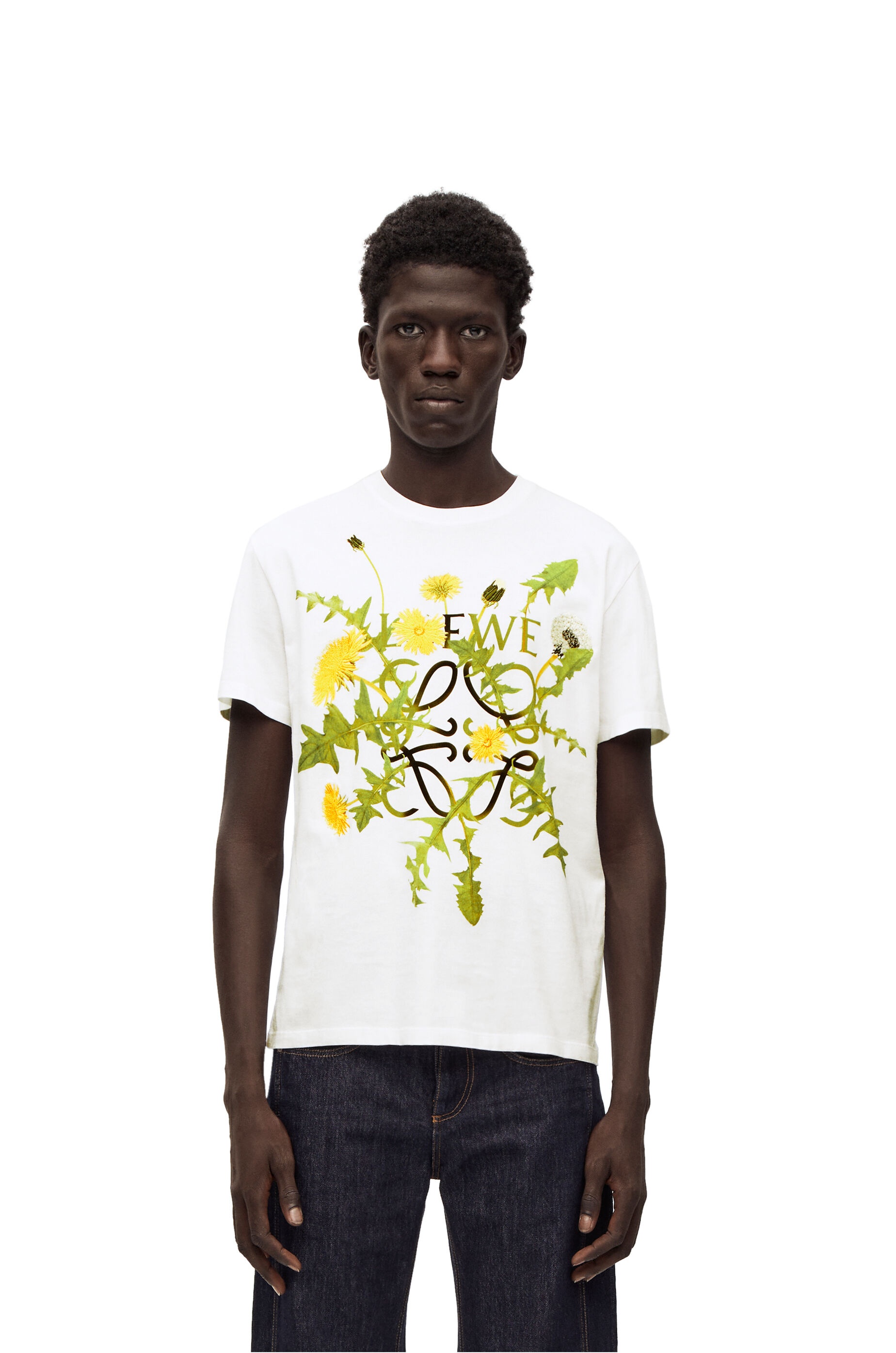 *LOEWE★Flower Anagram Patch T-Shirt Loewe - Flower Anagram Patch T-Shirt | HBX - Globally