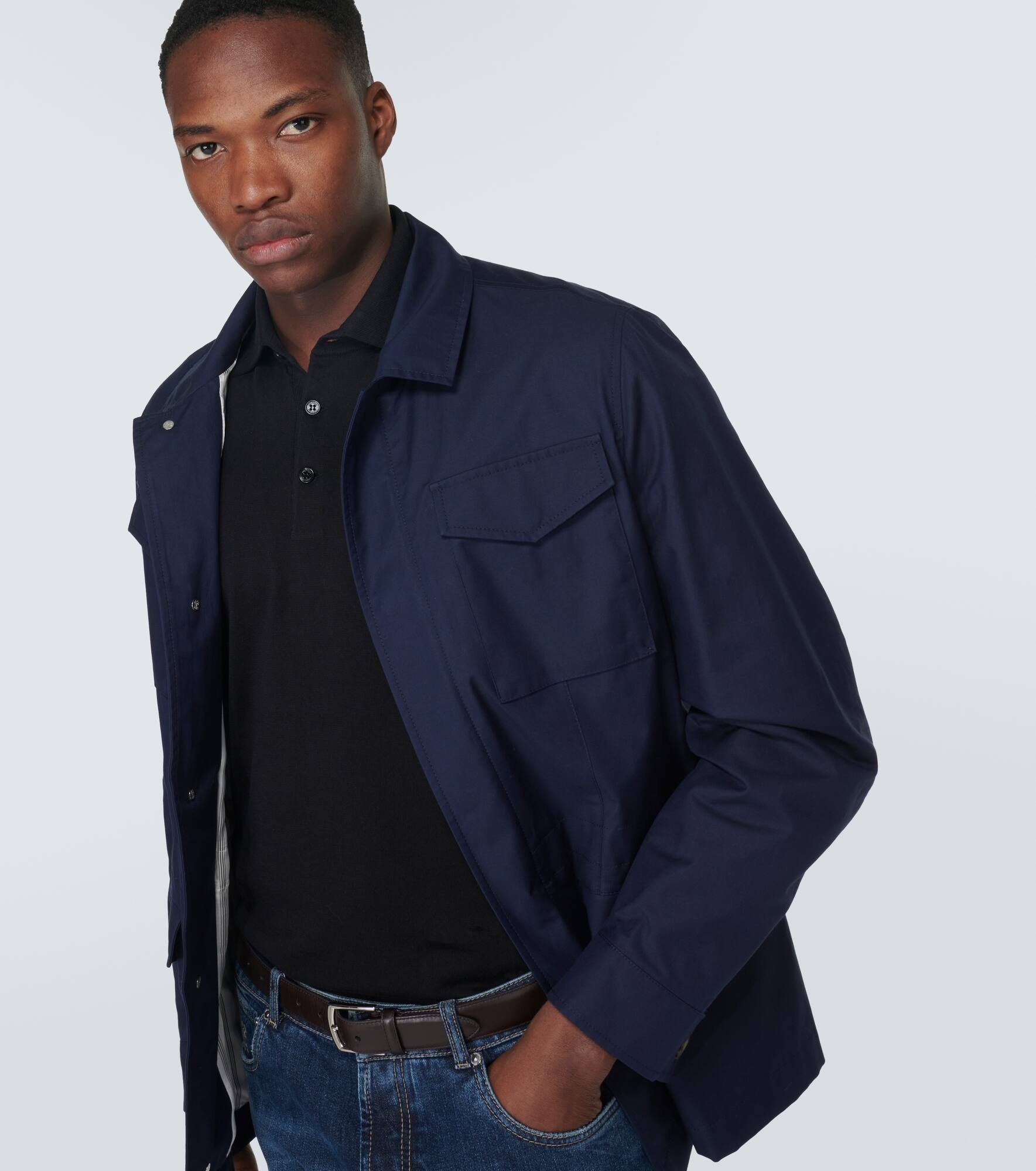 Cotton polo shirt - 5