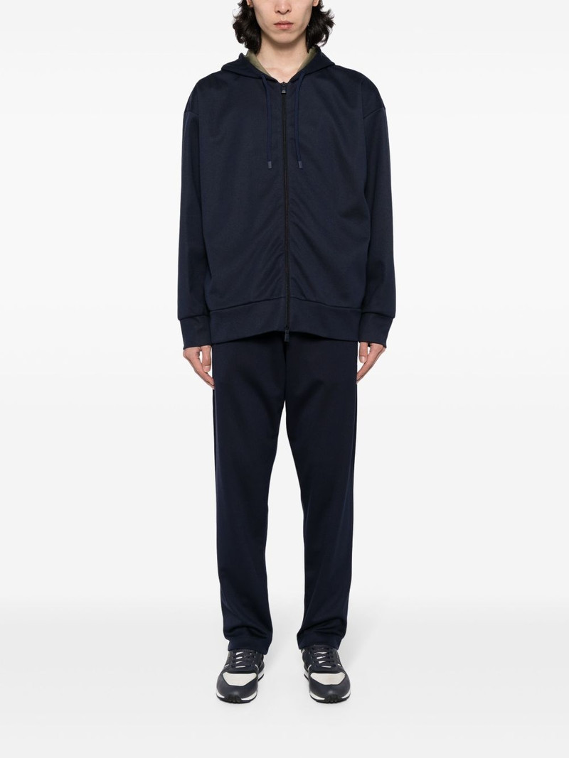 LARDINI zip-up hoodie outlook