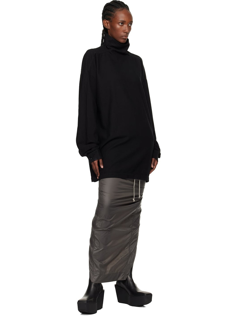 Rick Owens DRKSHDW Black Concordians Jumbo Turtleneck outlook