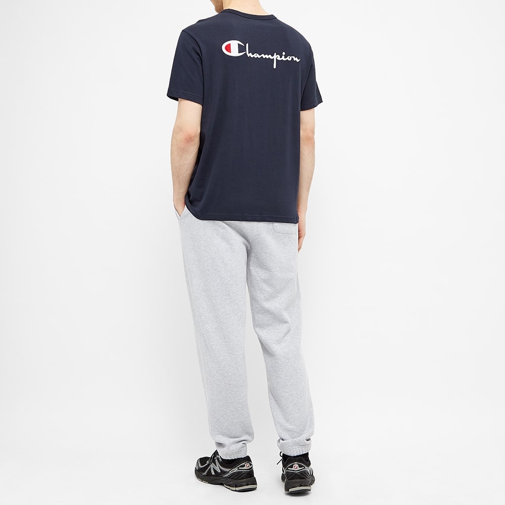 Champion Reverse Weave Script Back Logo Tee - 6