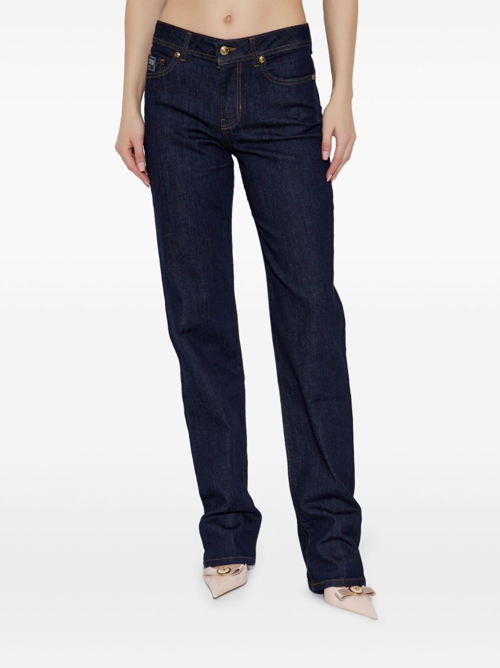 straight-leg jeans - 3