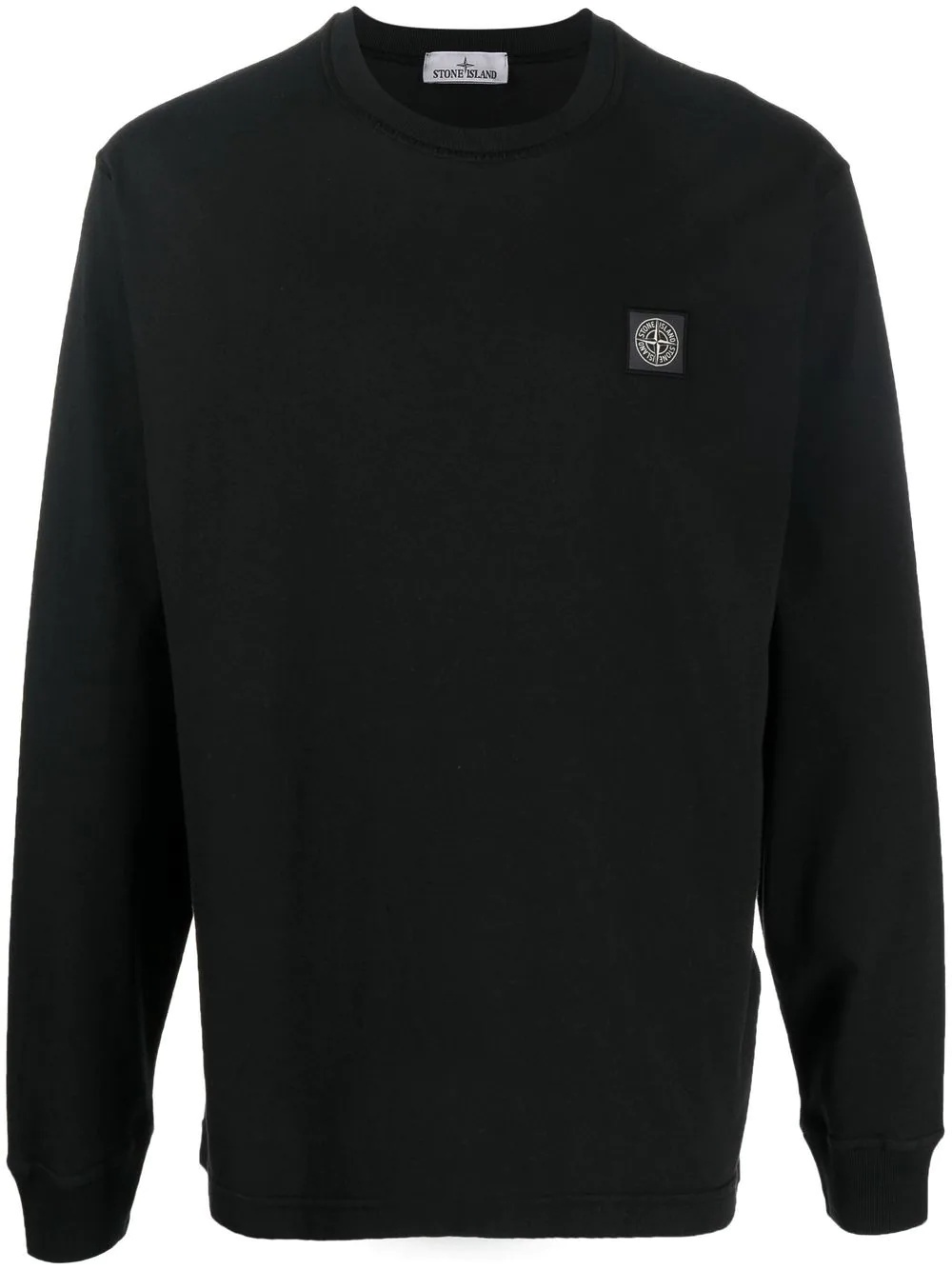 Compass-patch long-sleeved T-shirt - 1